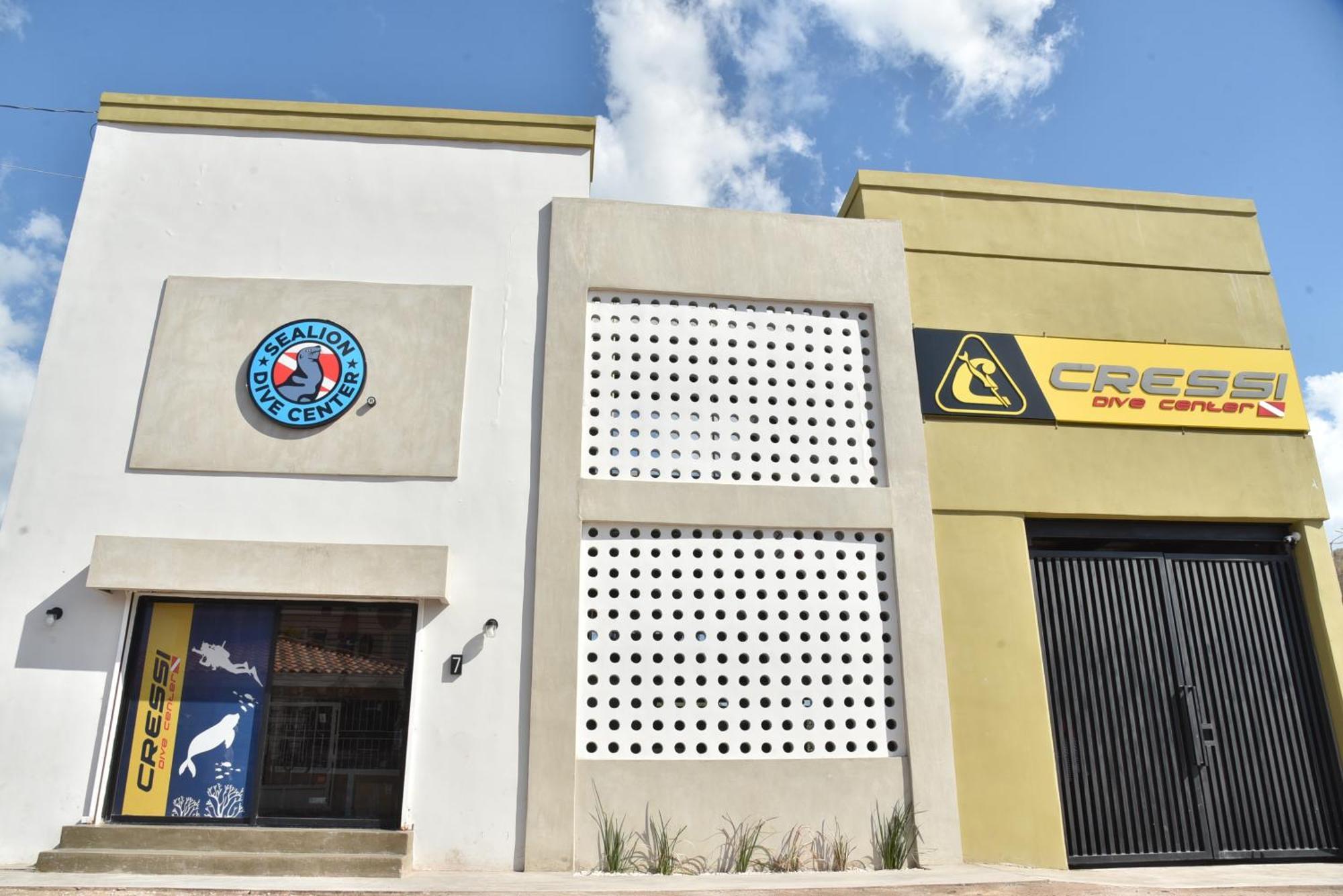 Sealion Dive Center Hotel Topolobampo Exterior foto